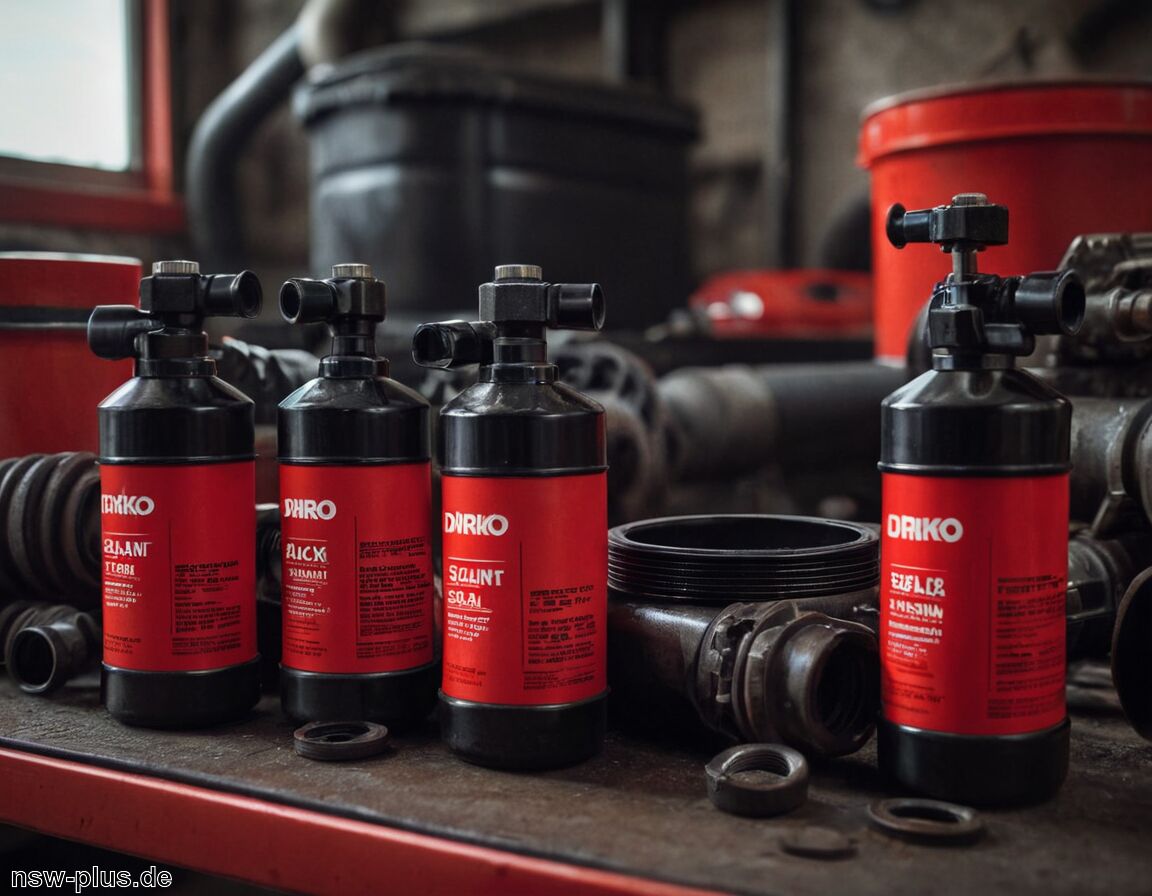 Schwarz empfohlen für Ölwannen, Getriebegehäuse   - Dirko HT Schwarz oder Rot Unterschied » Welches Dichtmittel wählst du