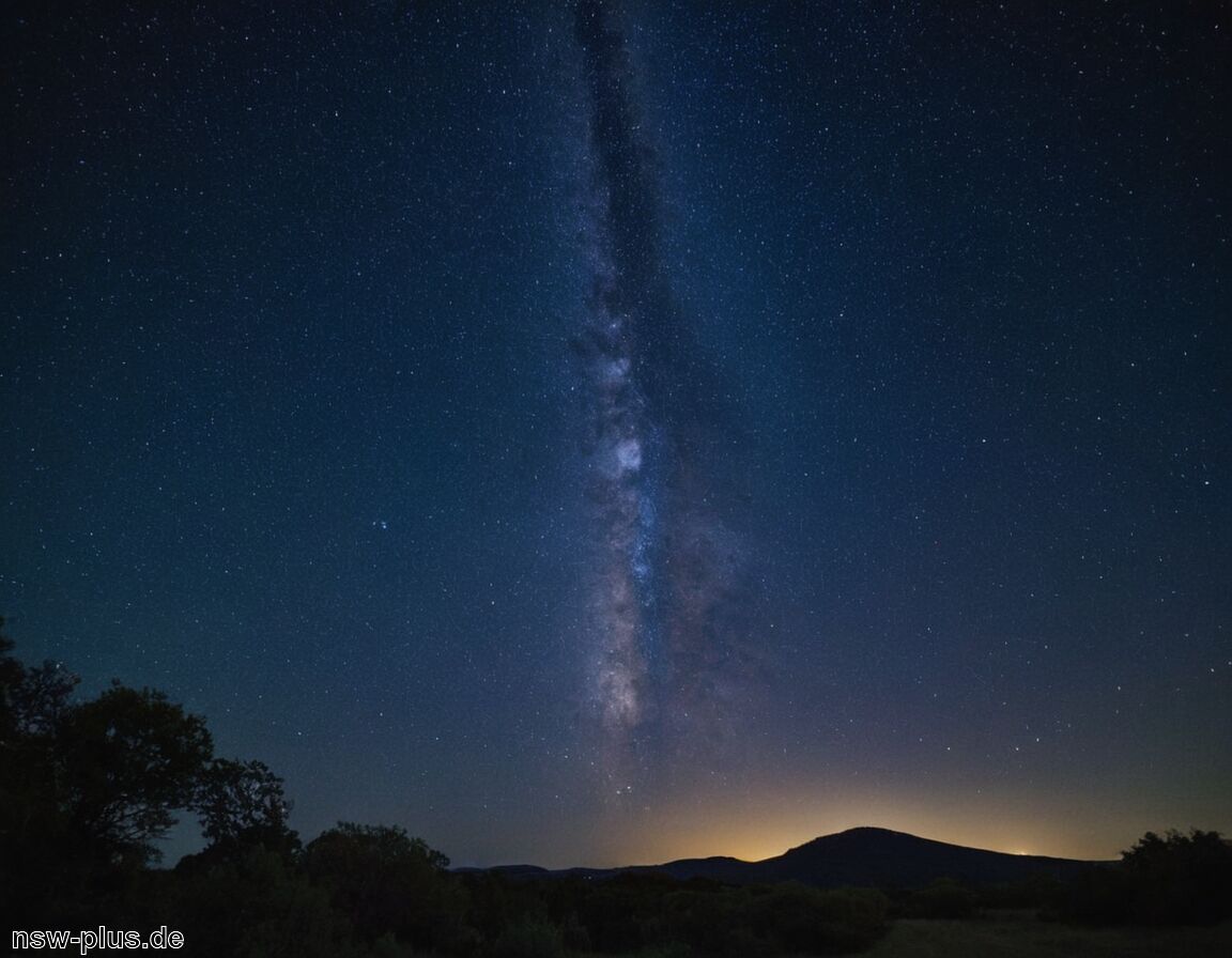 Sternenhimmel als Gruß von dir gedeutet   - Sprüche für Papa im Himmel » Erinnerungen für die Seele