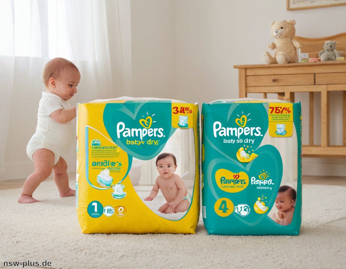 Hautverträglichkeit und Weichheit im Vergleich   - Unterschied Pampers Baby Dry und Premium Protection » Was ist besser für dein Baby